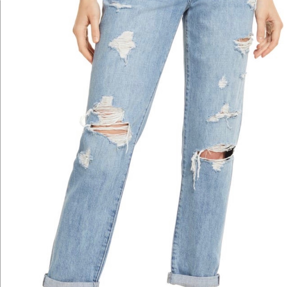 Brand New Pistola Presley High Waisted Boyfriend Jeans